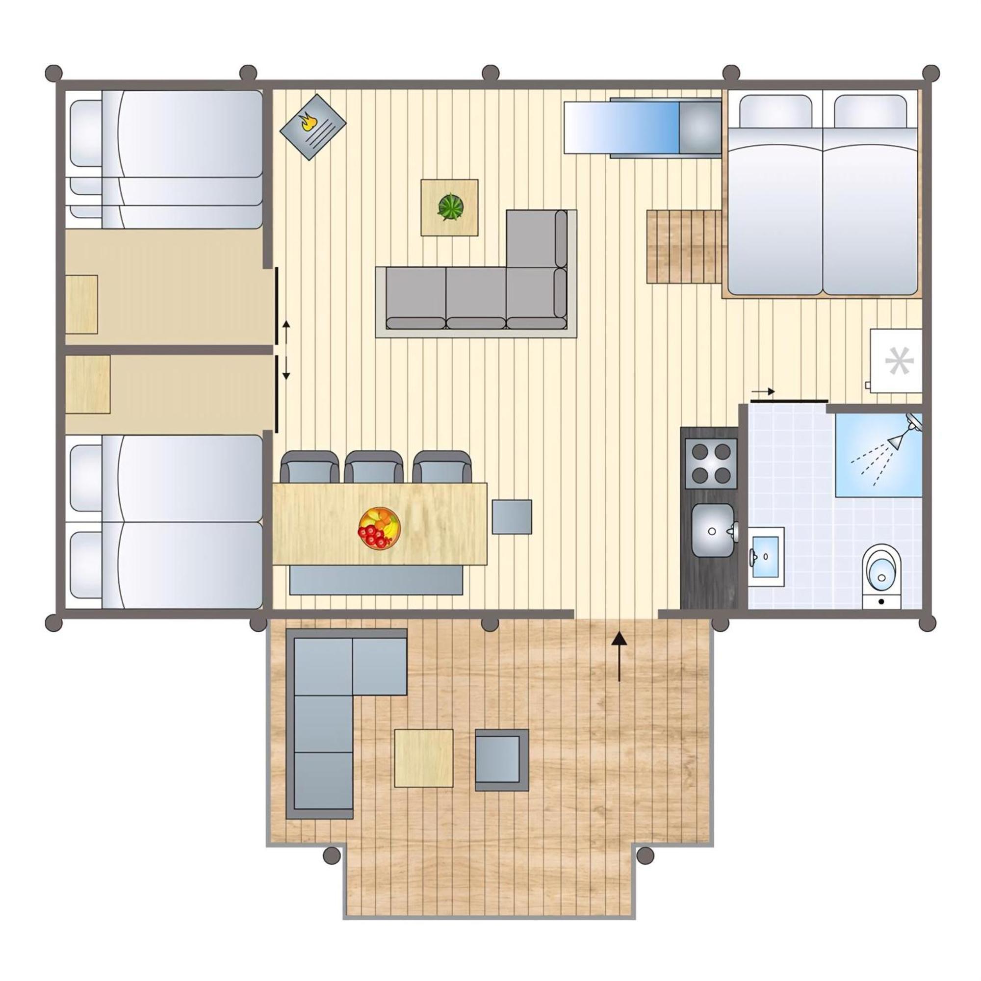 Landal Glamping Neufchateau Hotel Szoba fotó
